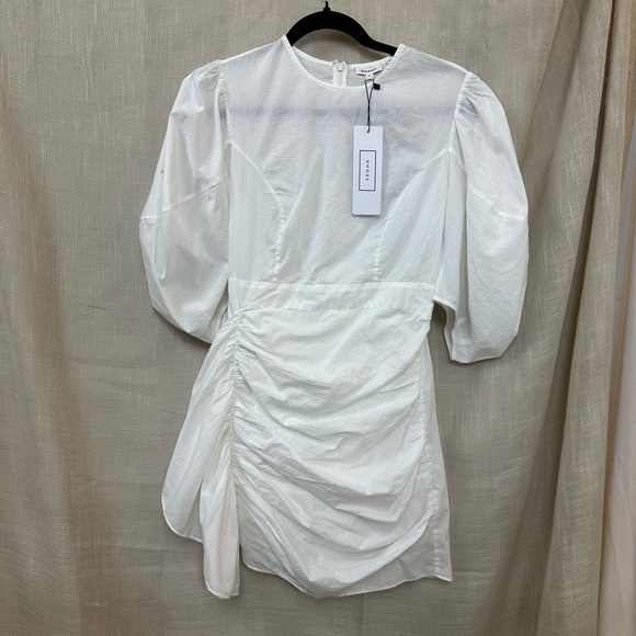 RHODE Pia Dress in White Size XS - Picture 4 of 14